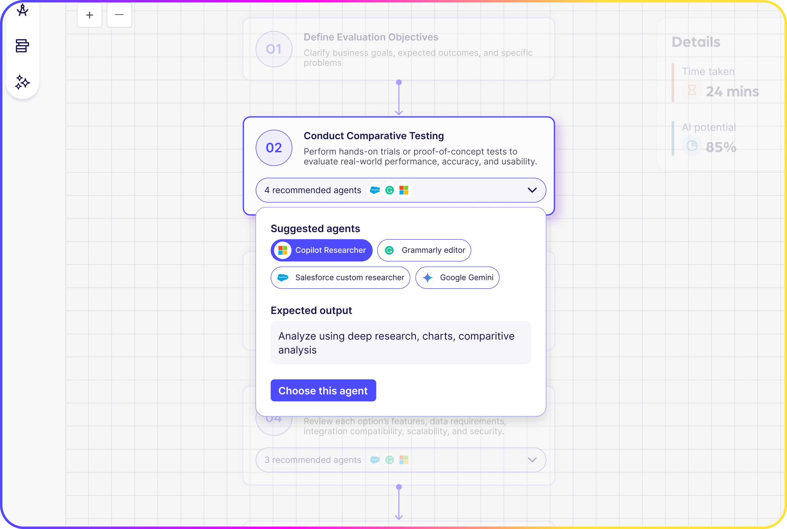 Provides context for complex agents